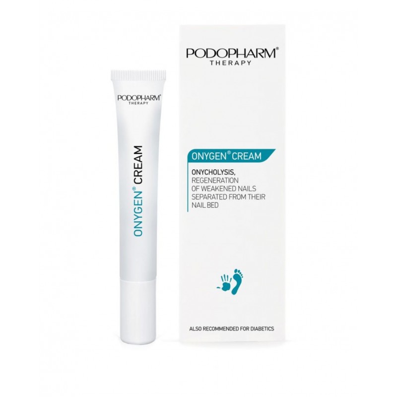 Podopharm therapy onygen cream onycholysis regeneration of weakened nails separated from their nail bed krem 20ml