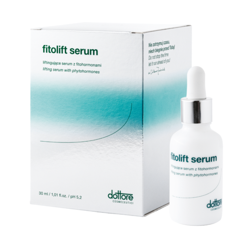 Dottore FITOLIFT SERUM. Liftingujące serum z fitohormonami. 30 ml.
