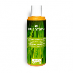 Orientana Ajurwedyjski szampon do włosów imbir i trawa cytrynowa 210ml