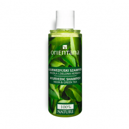 Orientana Ajurwedyjski szampon do włosów neem i zielona herbata 210ml